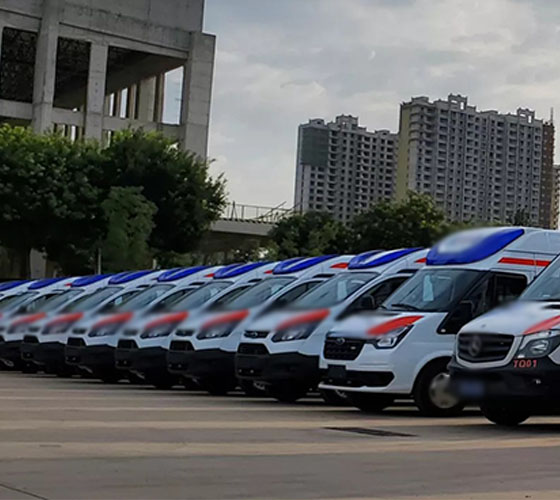 房县服务车队展示